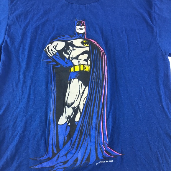 Bat Man 1989 T-shirt Fun Stuff Vintage - Picture 2 of 8